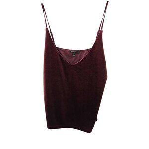 Banana Republic Sz Medium Womens Velvet Cowl Neck Camisole